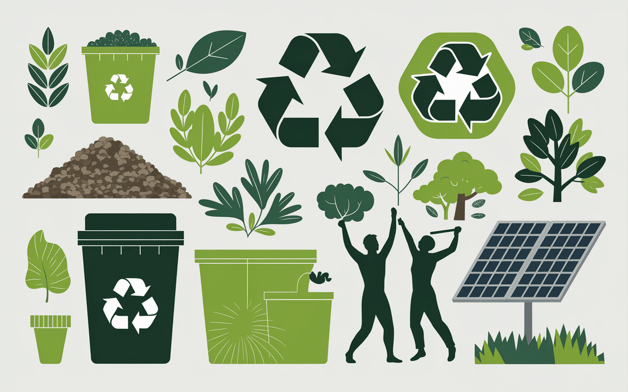 Solutions alternatives à l incinération des déchets avec compostage recyclage et actions écologiques