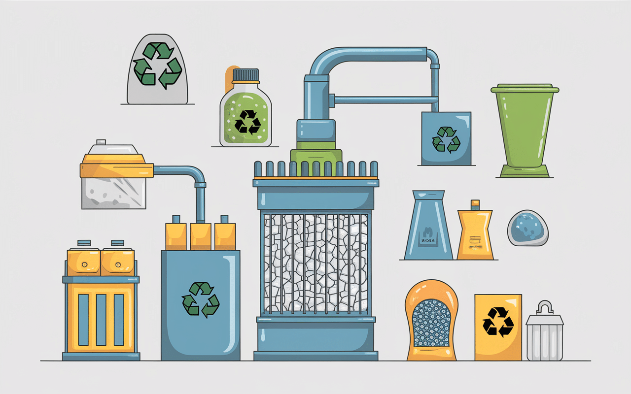 Techniques recyclage polystyrène compactage et dissolution