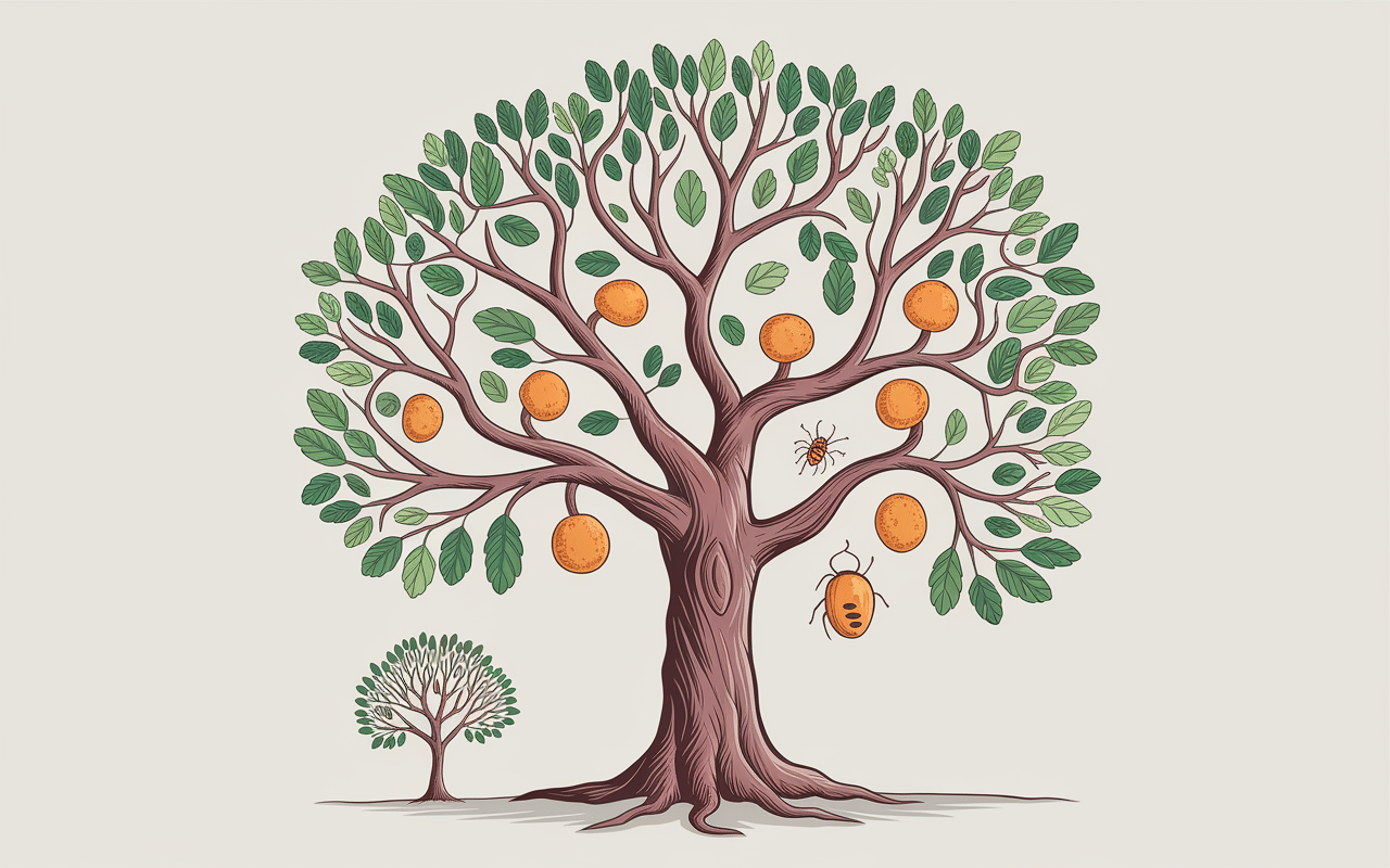 Arbre de judée malade et croissance lente
