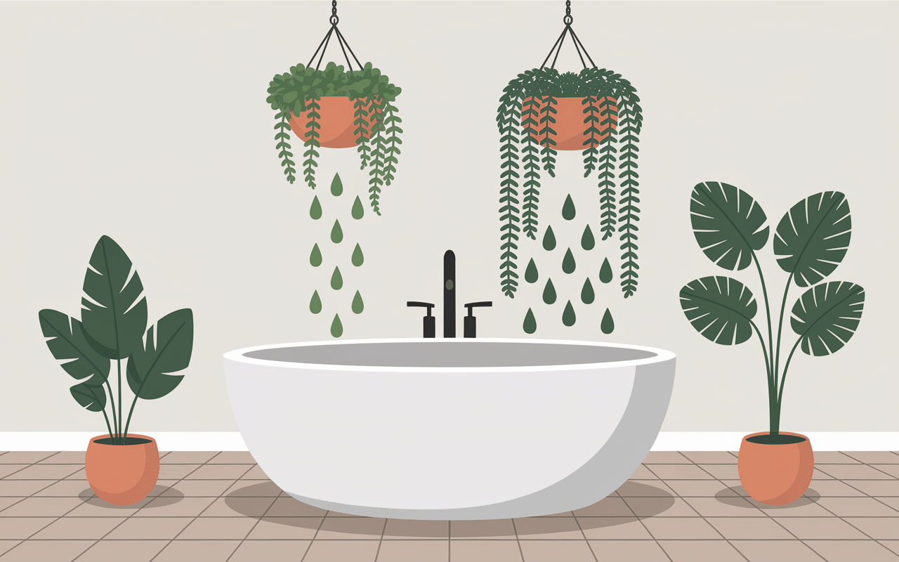 Air purifié et ambiance zen salle de bain