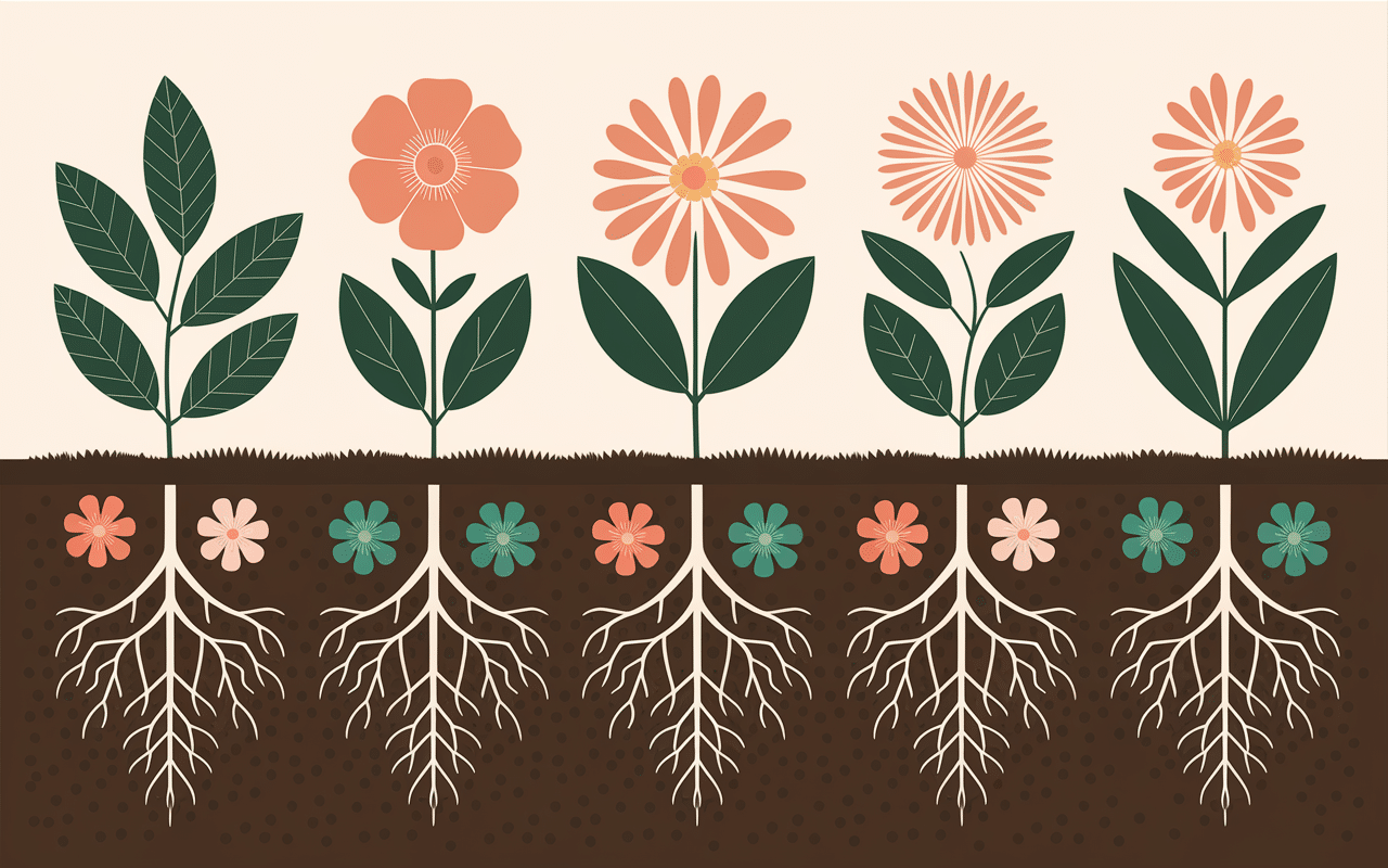 Illustration scientifique associations légumes