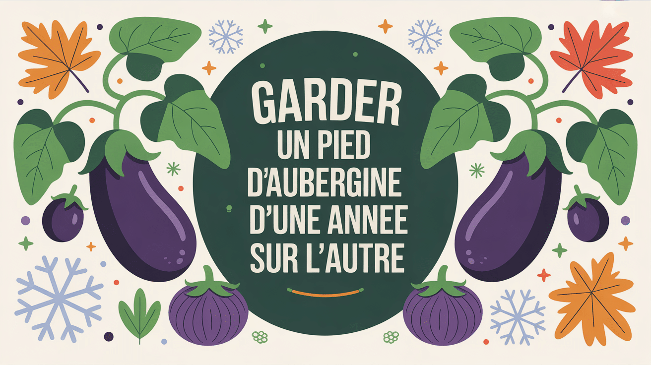 Peut-on garder un aubergine saison après saison
