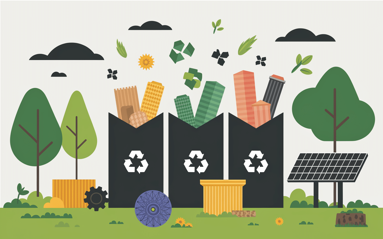 Transformation déchets en ressources ESA