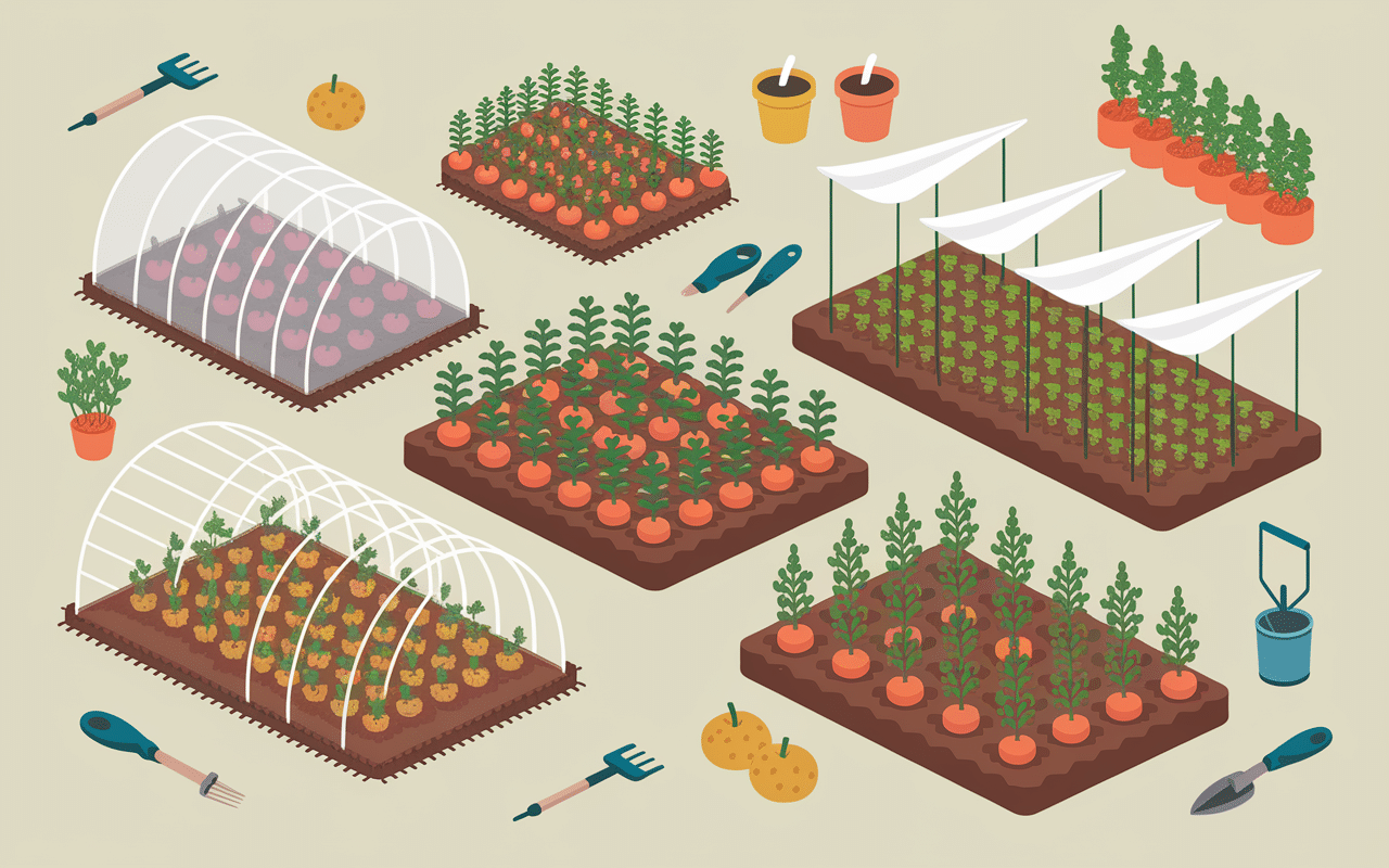 Techniques hors saison pour planter des pommes de terre