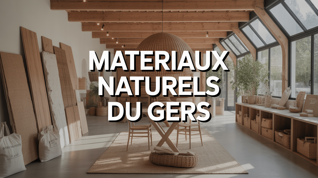 Exposition de matériaux écologiques naturels à Mauvezin