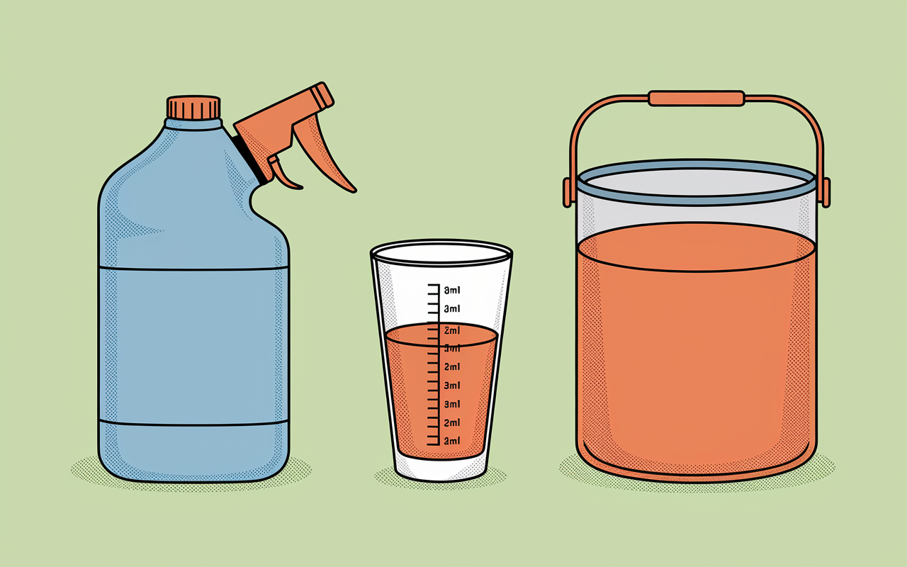 Mesure dose roundup 10 litres
