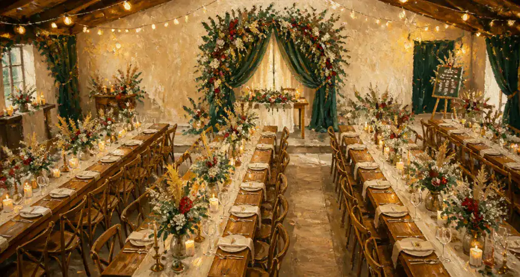 Décoration de mariage : 4 zones clés pour une ambiance cohérente et réussie
