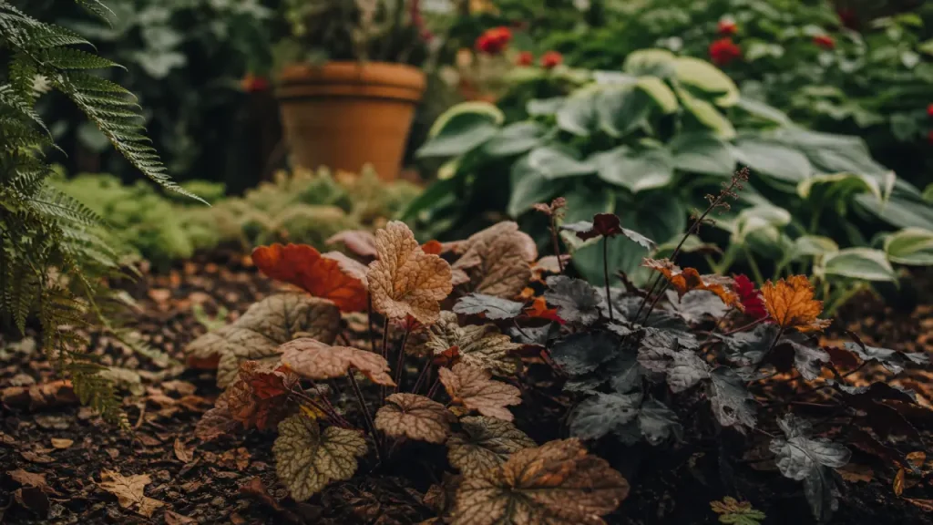 Les plus belles heuchères pour l’ombre, du caramel au pourpre presque noir
