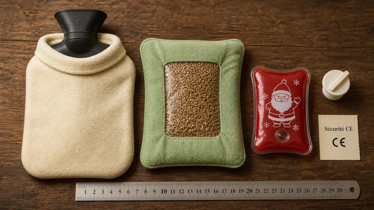 Où acheter une bouillotte : modèles et prix (bouillotte à eau et à grains)