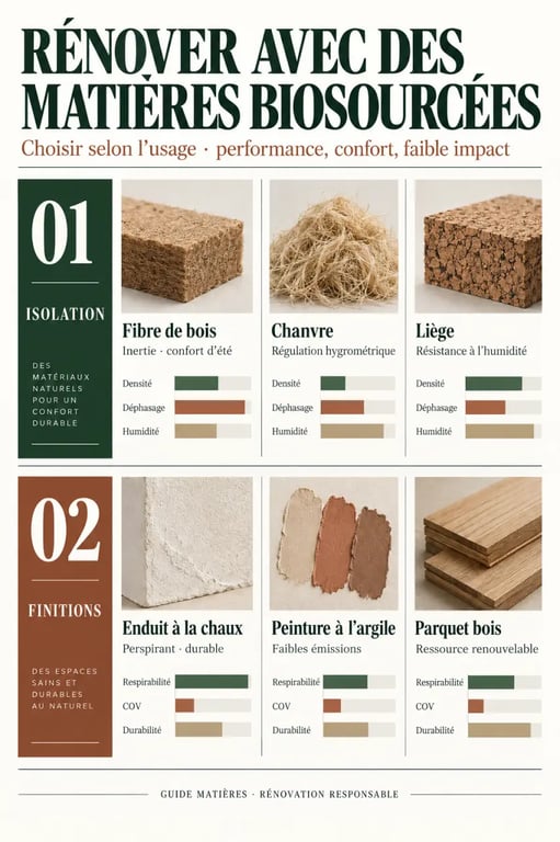 Matériaux écologiques pour rénover durablement son intérieur