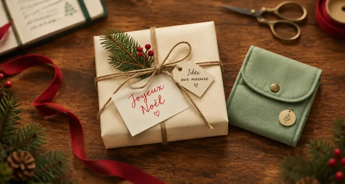 Cadeau de noël pour les femmes : idée sur mesure, paquet et pochette bijoux